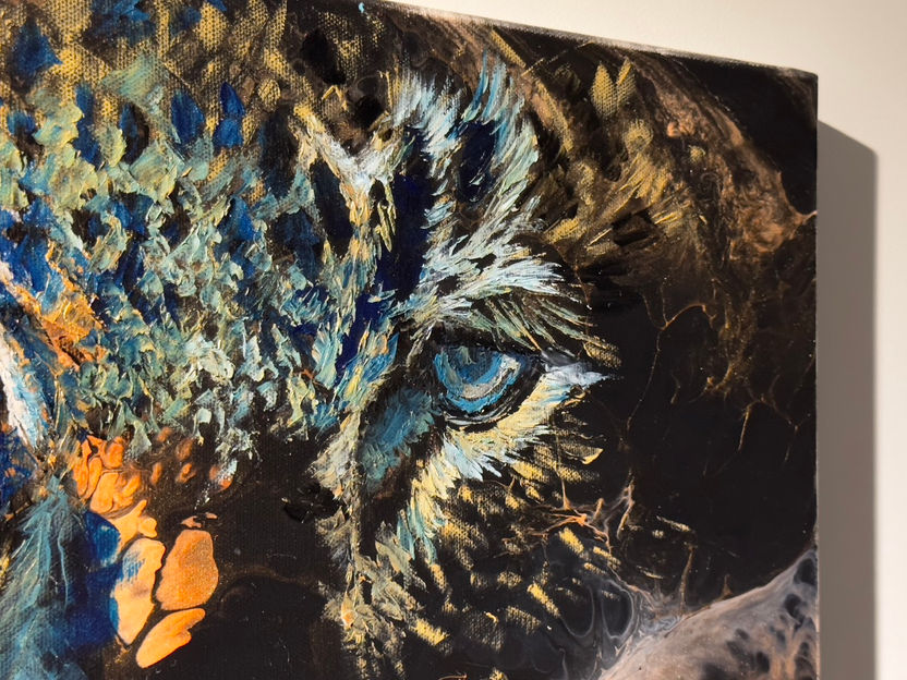 Black Leopard by Hannah Shergold