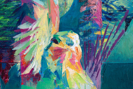 Partridge art by Hannah Shergold