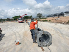 เสา High Mast สูง 30 เมตร จ.เชียงราย