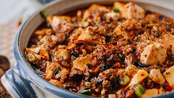 麻婆豆腐 Mapo Tofu