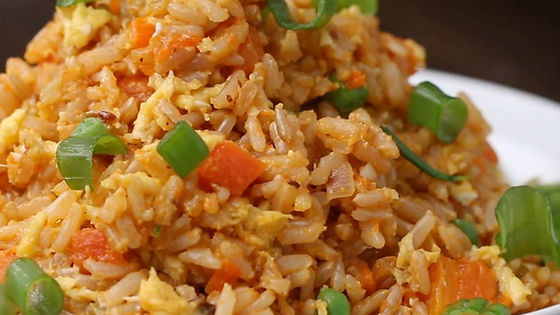 素炒饭 Vegetable Fried Rice