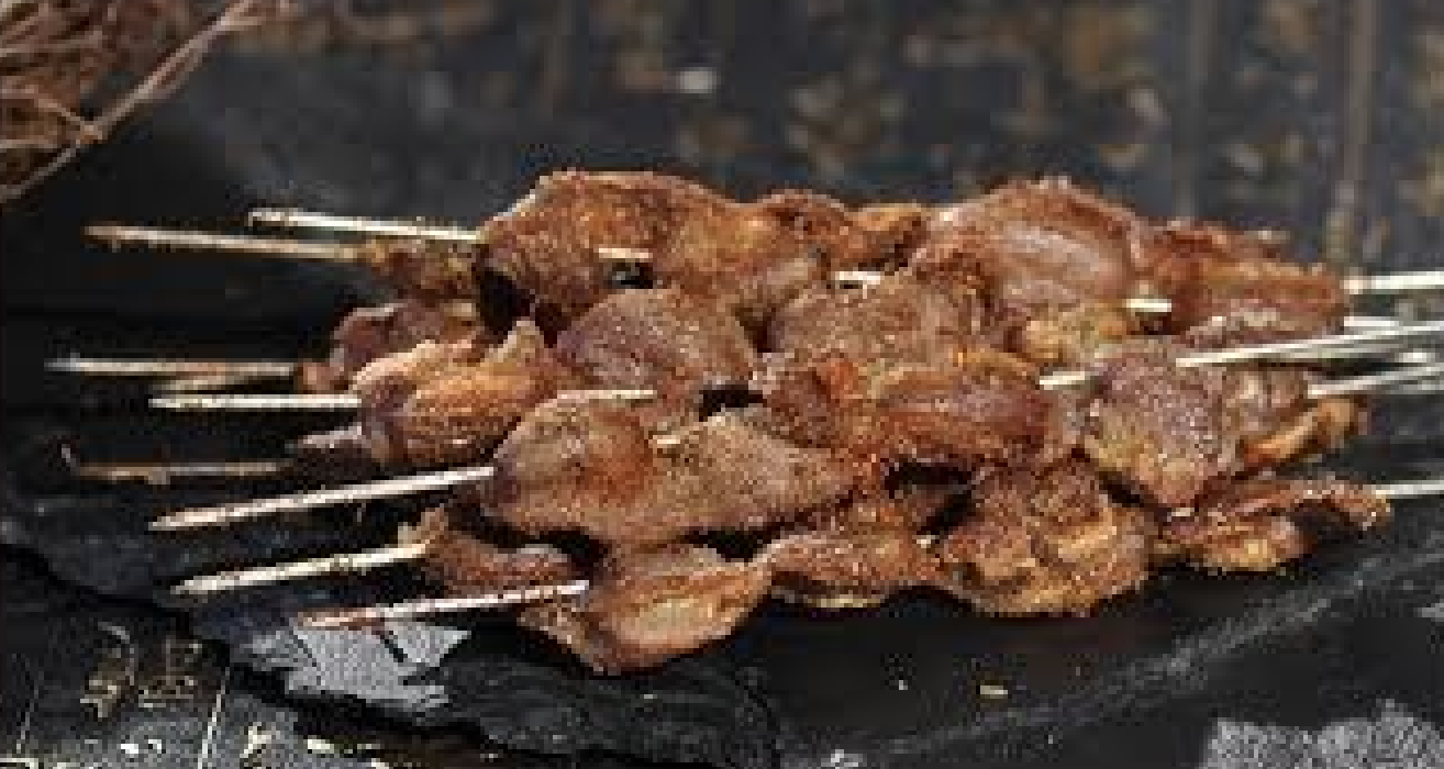 Arranged Food and Objects