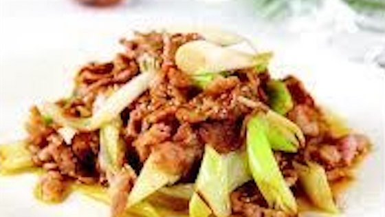 葱爆羊 Lamb with Assorted Onions