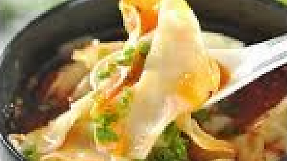 红油抄手 Spicy Pork Wonton Soup