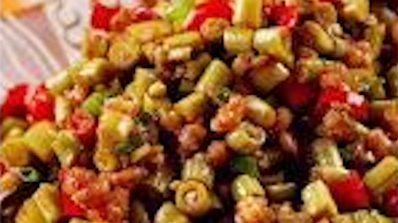 肉末酸豆角 Long Bean with Ground Pork