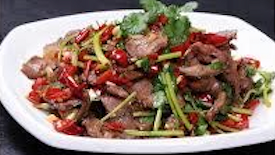 孜然牛 Beef with Spicy Cumin