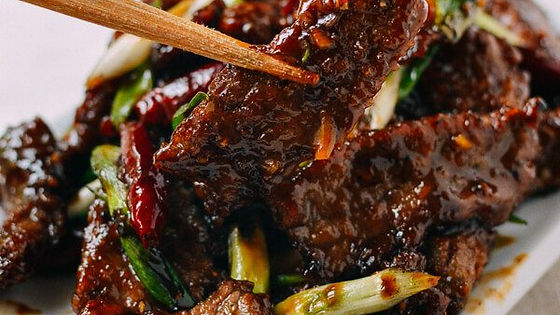蒙古牛 Mongolian Beef