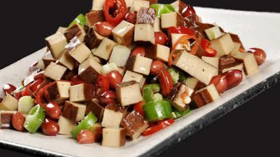 花仁豆干 Peanut and Bean Curd in Hot Chili Oil