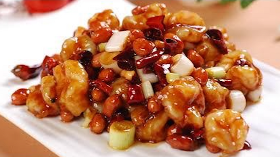 宫保虾球 Kungpao Prawns