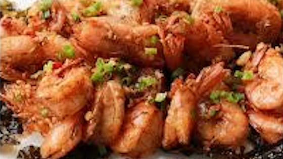 椒盐大虾 Salt and Pepper Prawns