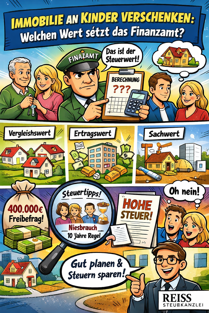 Verwunderlich Schenkung Immobilie An Kinder Ebenbild
