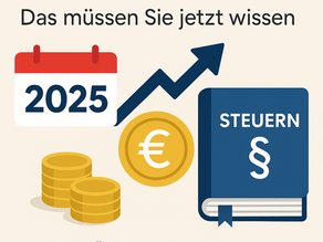 Steueränderungen, 2025, Euro