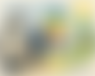 Bunte Wachsmal-Illustration eines Geschäftsmannes mit Koffer, der ein graues Finanzamt mit deutscher Flagge verlässt und einem Weg in eine sonnige, internationale Umgebung folgt, begleitet von Schildern zu Steuern sparen und neuen Chancen; unten rechts steht REISS Steuerkanzlei