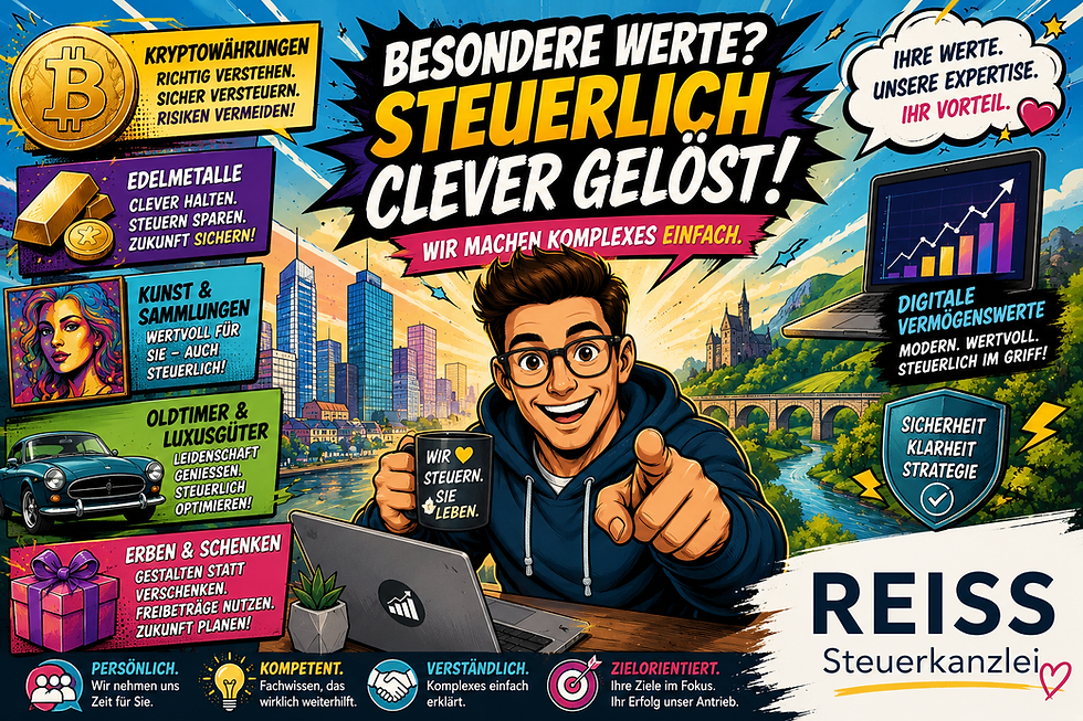 Besondere Vermögenswerte steuerlich richtig einordnen: Wie Sie Risiken vermeiden und Vermögen optimal gestalten