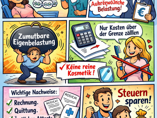 kosten Zahnarzt mensch leid Beratung steuerkanzlei reiss