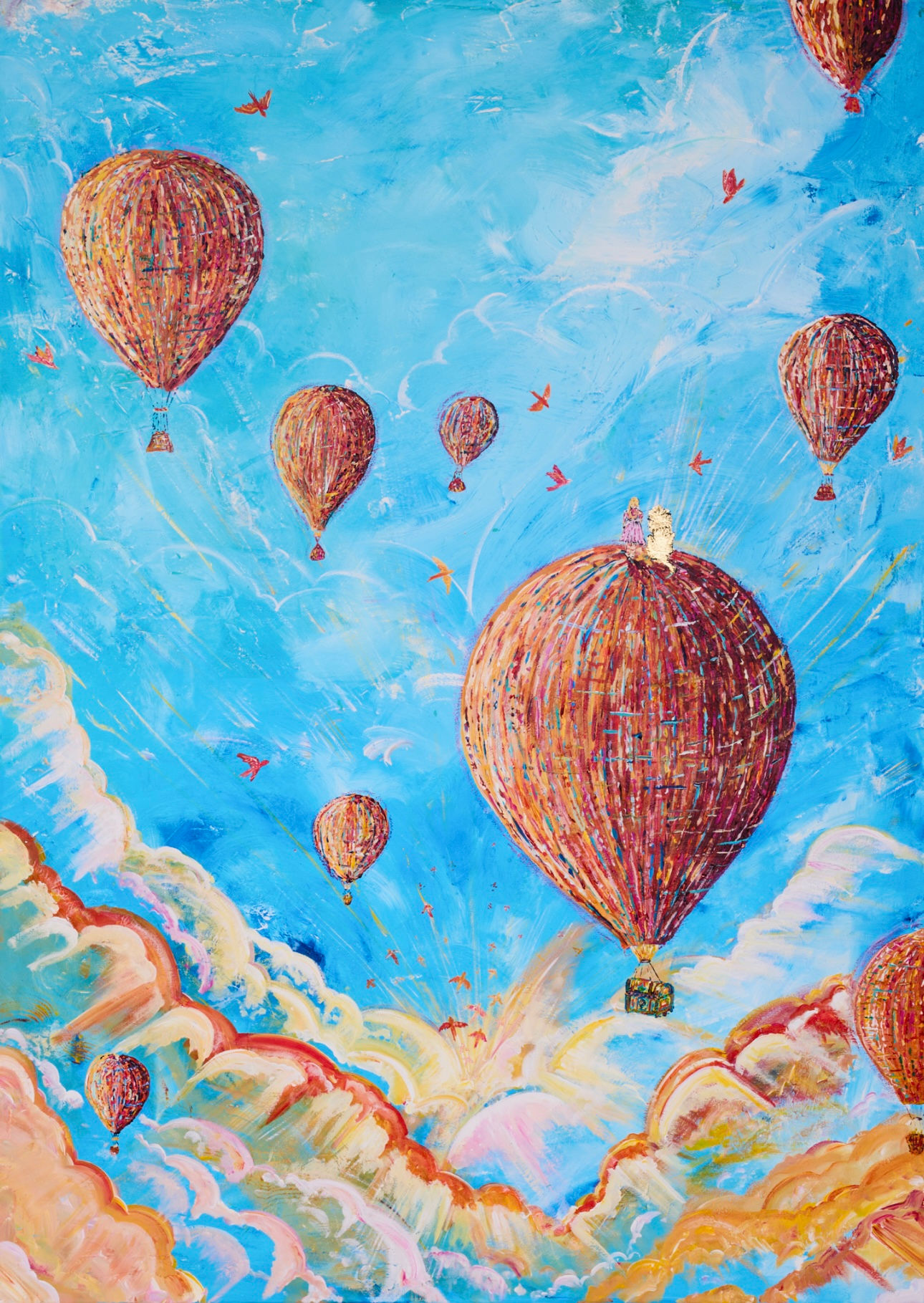 Arielle & the Lion Print - 52.12 x 39.37