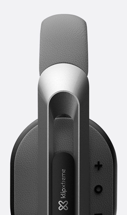 Thumbnail: Klip Xtreme Headphone Wireless-BT KWH-750GR On-ear