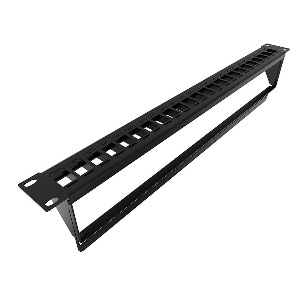 Thumbnail: Nexxt AW192NXT40 Modular Patch Panel 24P unshielded, keystone frame, for RJ45