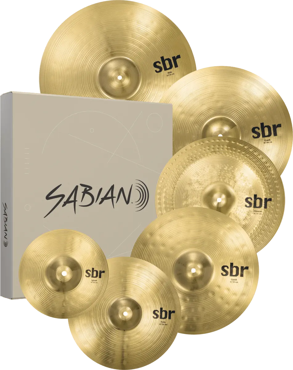 Sabian SBR5007I Super Set Cymbal Pack - 10/14/16/16/18/20-inch
