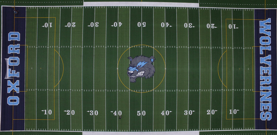 Oxford High School Drone Shot