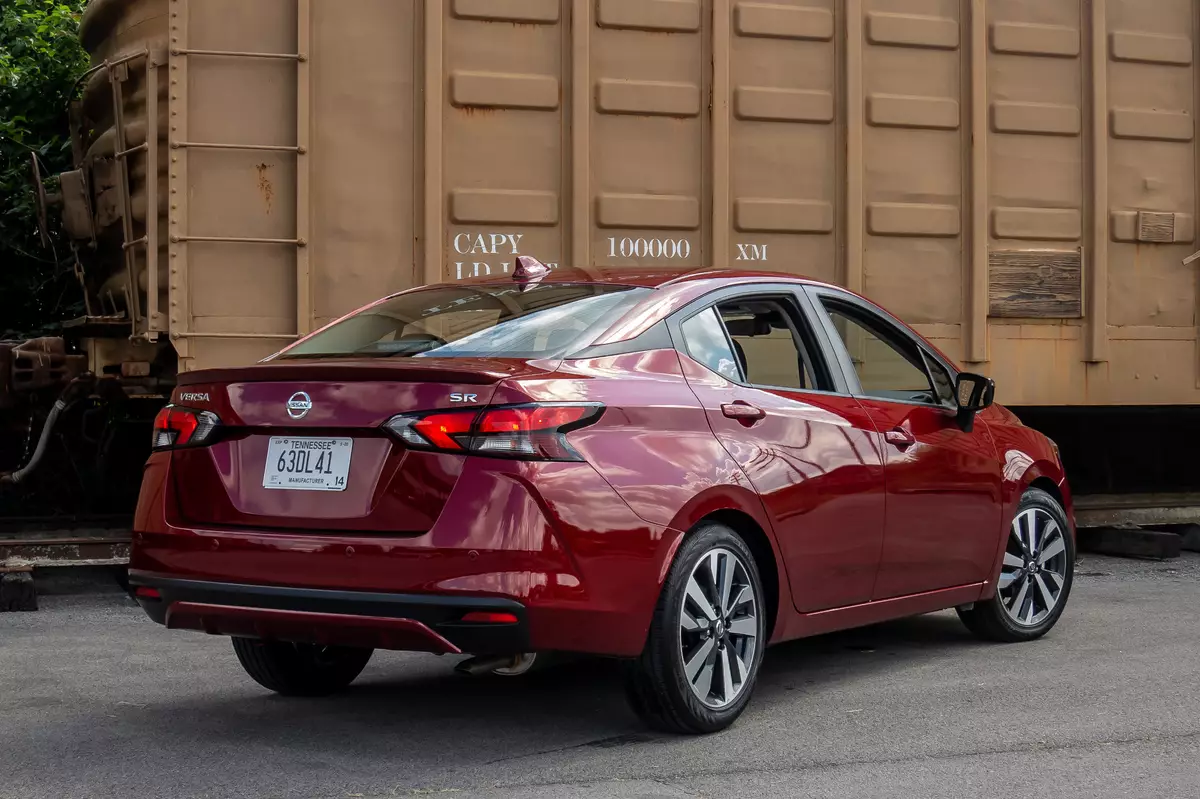 2022 Nissan Versa Rear