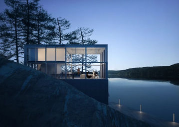 Render de vivienda + entorno