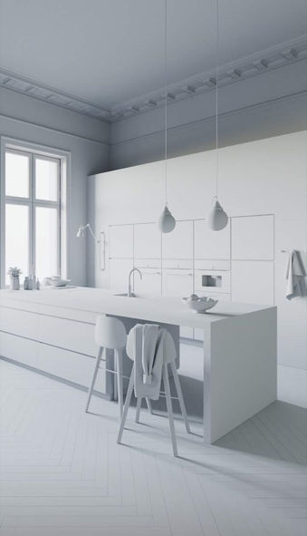 Material override - Cocina