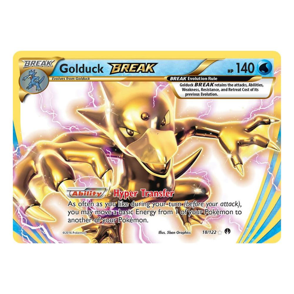 Pokemon TCG Golduck BREAK from BREAKPoint  18/122. Near Mint. Best Prices and Rewards at NextHit.