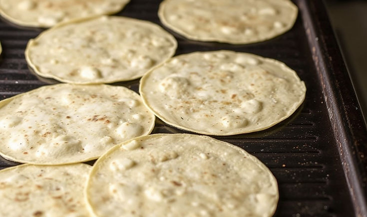 corn tortillas on a griddle for tacos.jpg