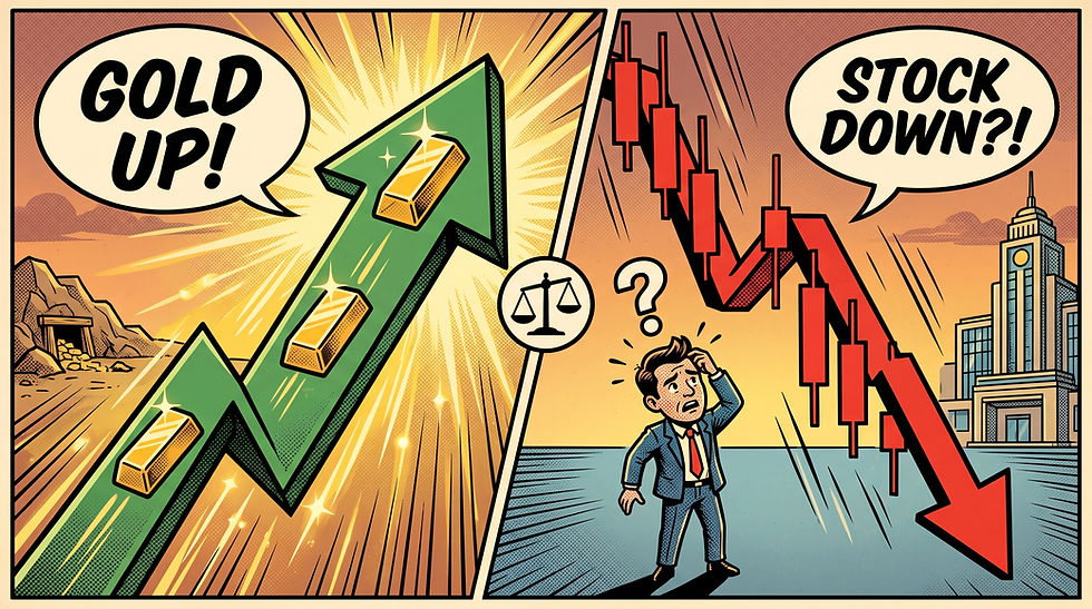 Kenapa Saham Emas Bisa Turun