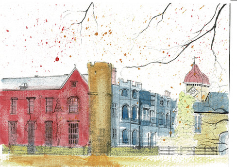 Croft Castle Line & Wash Splash