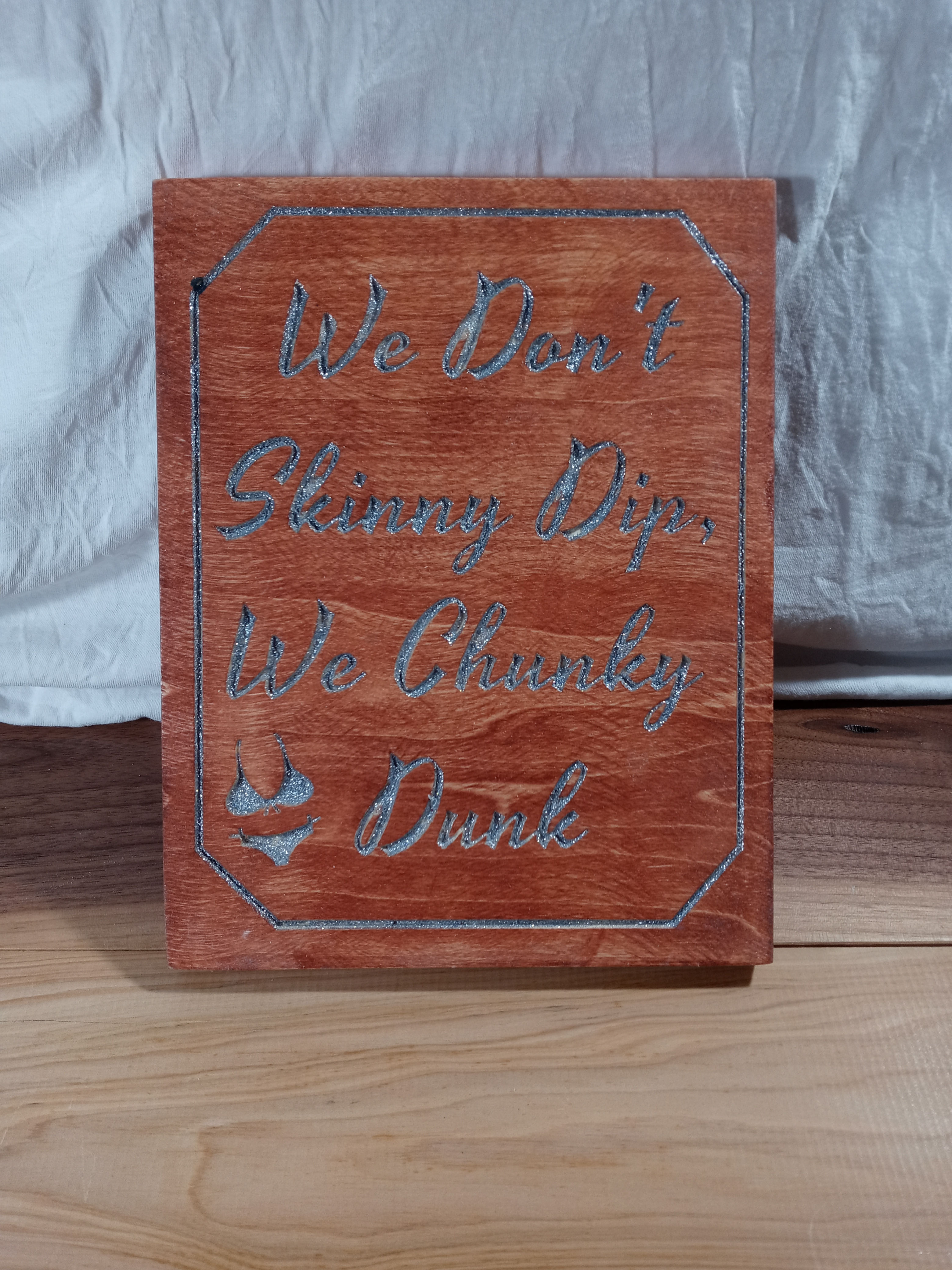Chunky Dunk wall plaque