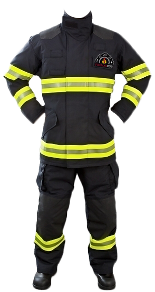 Fireman Rob Firefighter Gear Motivational