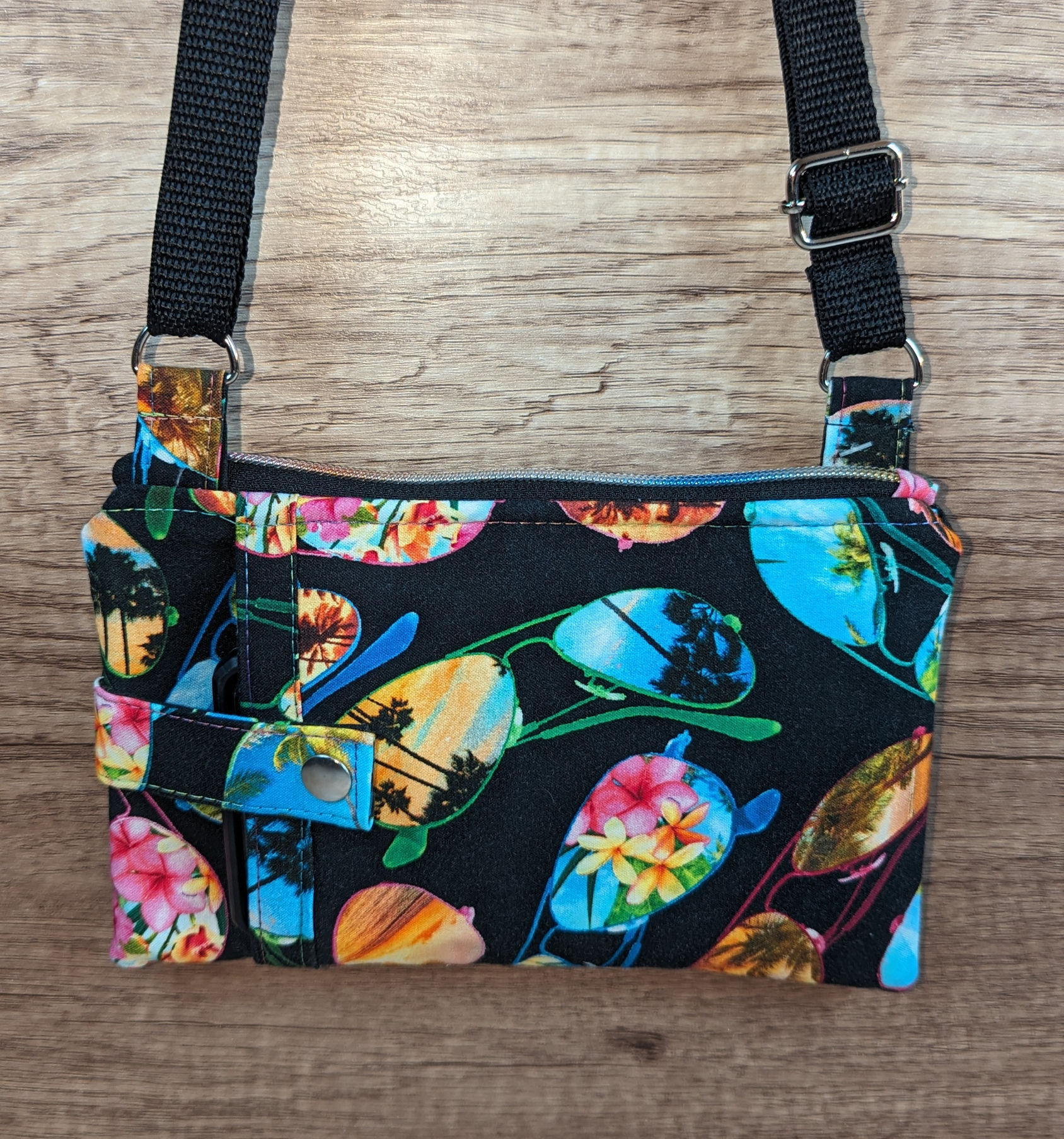 Sunglasses cell phone purse