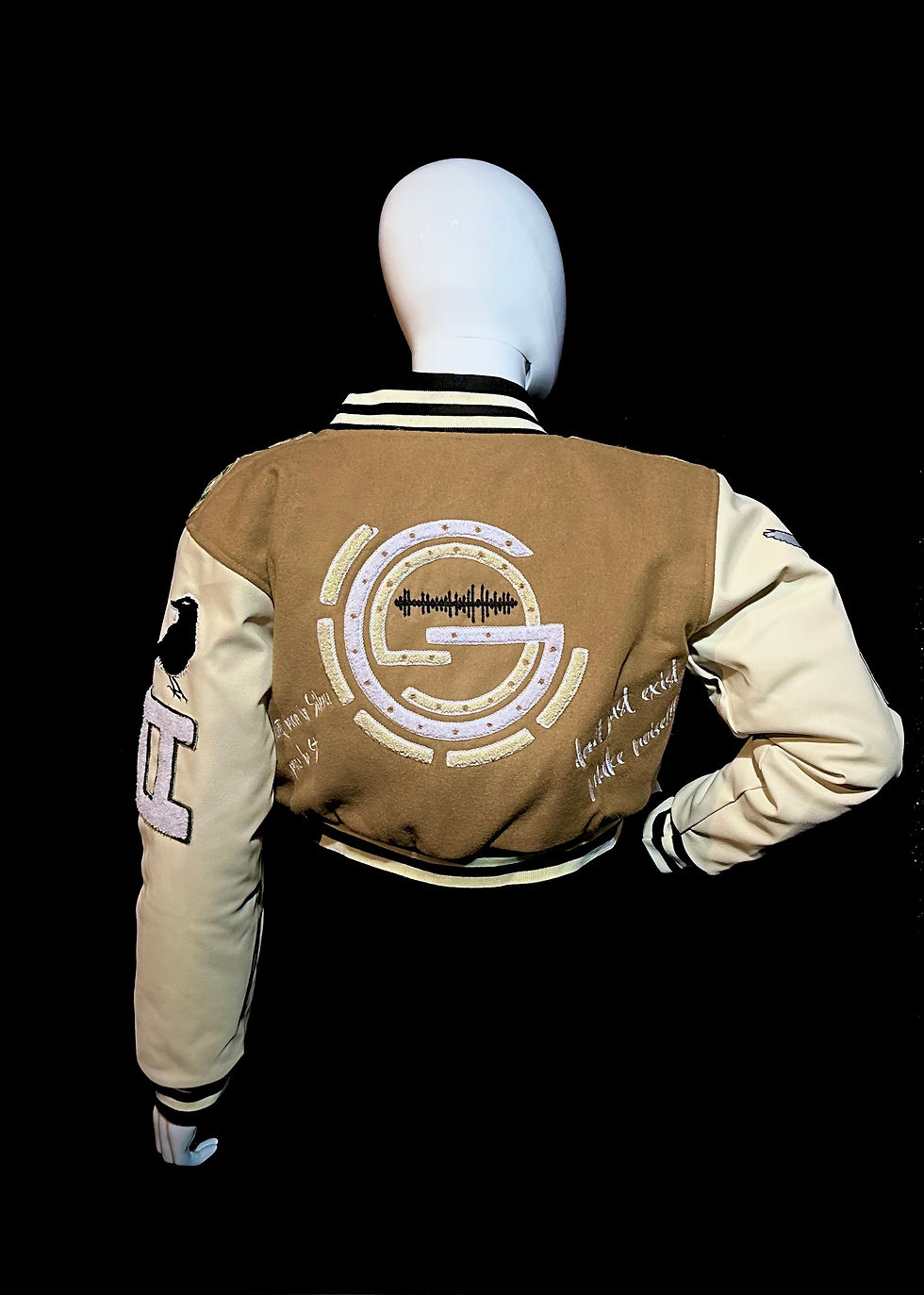 Thumbnail: Women's Varsity Crop Jacket (Bizarro)