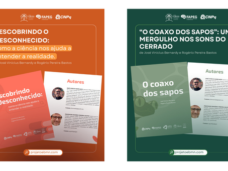 Pesquisadores do PELD EBMN publicam e-books com foco na divulgação científica