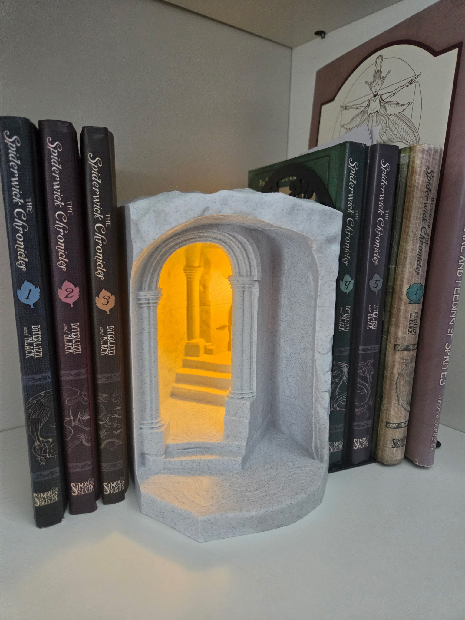 Enchanted Staircase Bookends