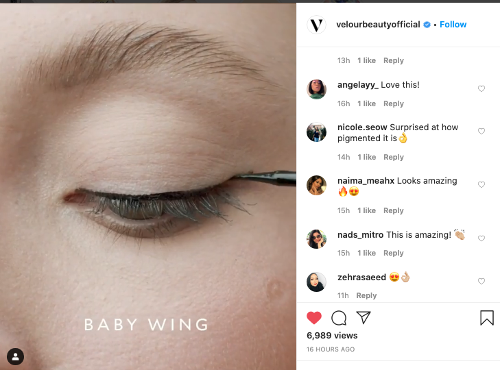 Velour Beauty Promotional Fashion Lifestyle Branded Video example for Velour Beauty products