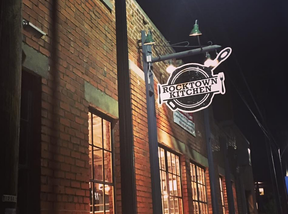 Rocktown Kitchen Hanging Signage