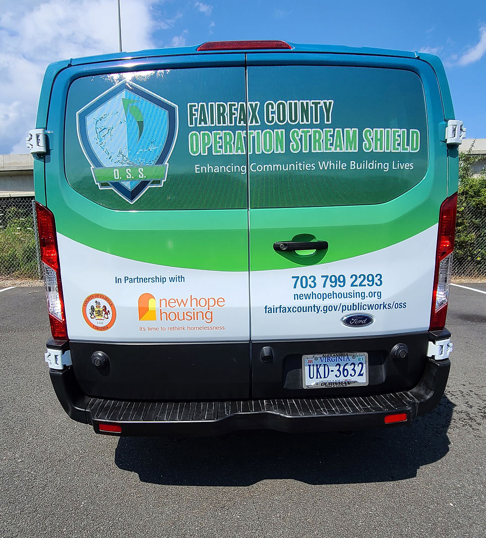 Operation Stream Shield Homeless Van