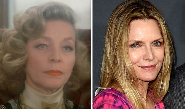 Lauren Bacall (1974) and Michelle Pfeiffer (2017)
