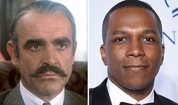Sean Connery (1974) and Leslie Odom Jr. (2017)