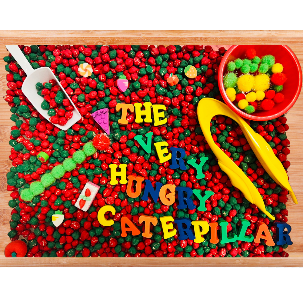 Hungry Caterpillar Inspired Sensory Kit