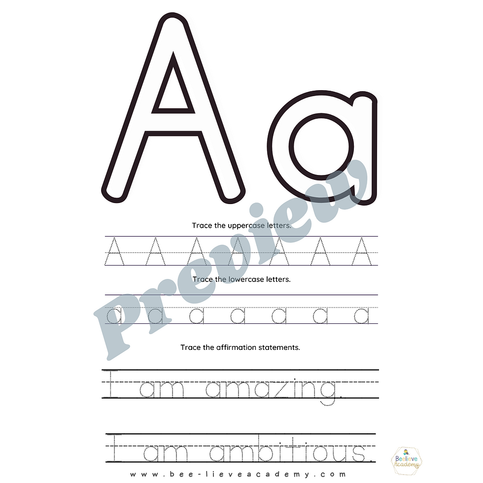 Thumbnail: Confident Me From A-Z: An Affirmation Coloring Book