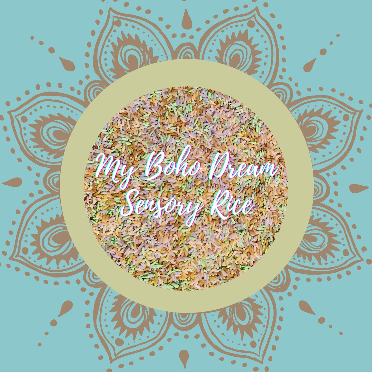 My Boho Dream Sensory Rice Filler