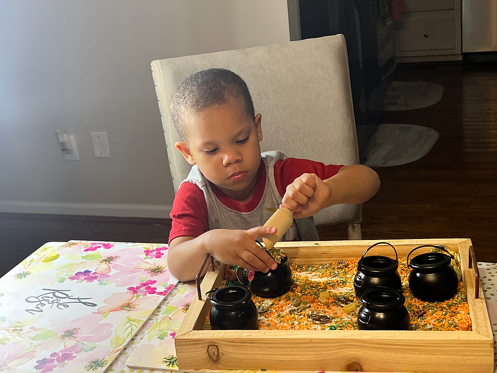 Thumbnail: Learn & Play Sensory Bins: St. Patrick's Day