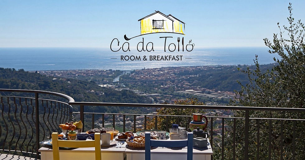 CàdaTollo - Terrace view