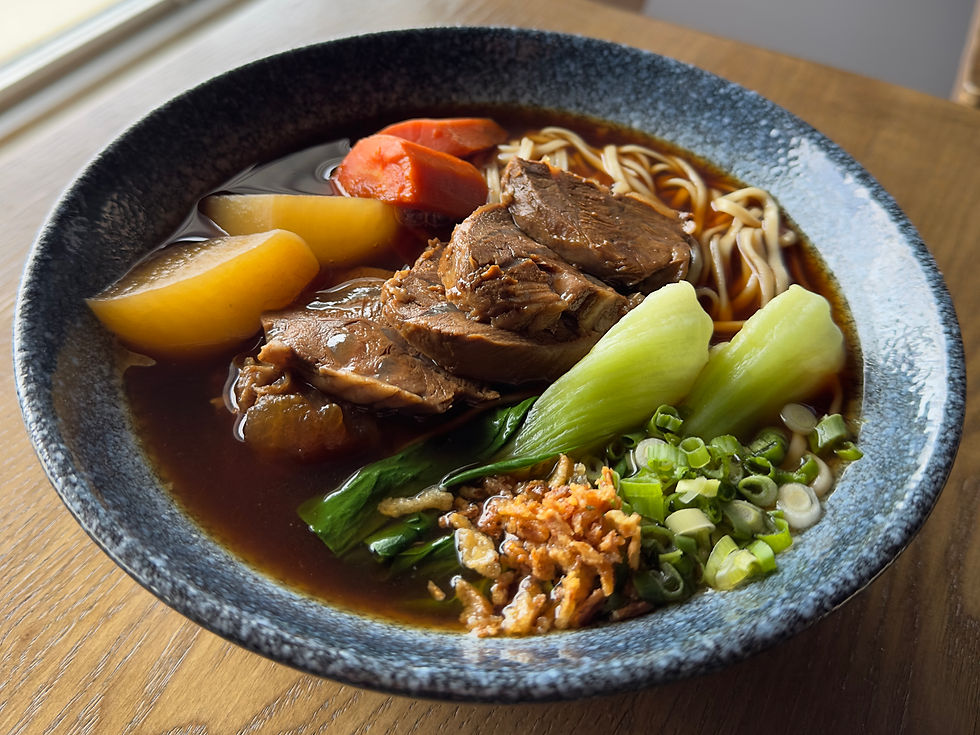 Arranged Food and Objects