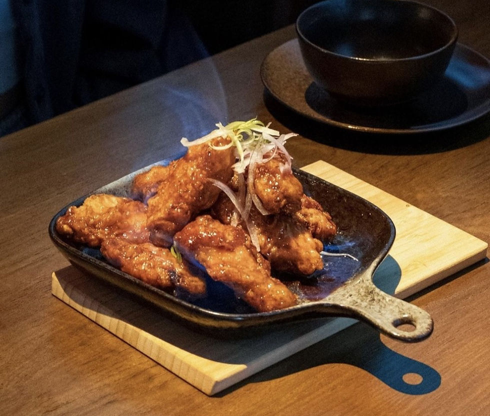 Arranged Food and Objects