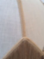 abajur de teto branco e bege com franjas look vintage